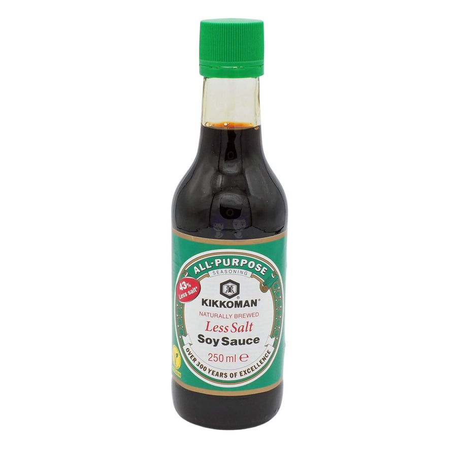 Kikkoman Naturally Brewed Less Salt Soy Sauce 250ml